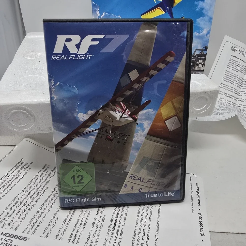 RealFlight InterLink Elite Controller by Futaba, USB controller w/ Real Flight 7